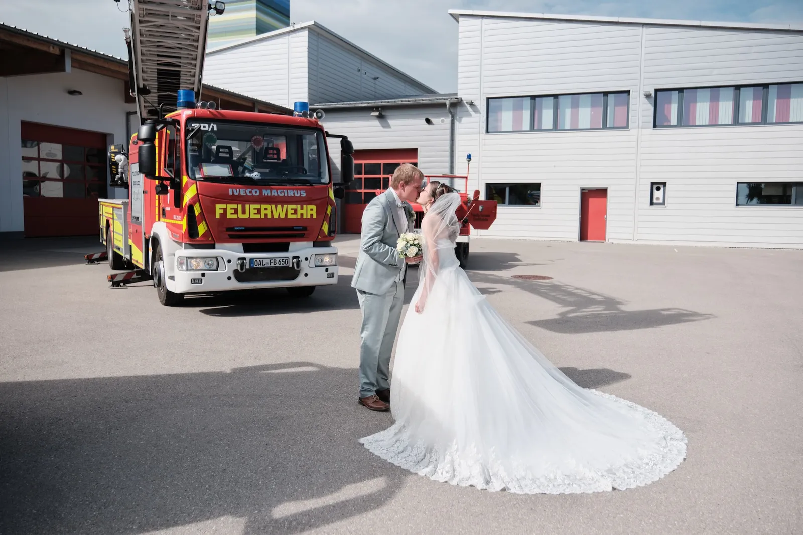 Hochzeitsfoto, Hochzeit Ronja & Markus – Gasthaus zur Krone, Buchloe (Bild 1)