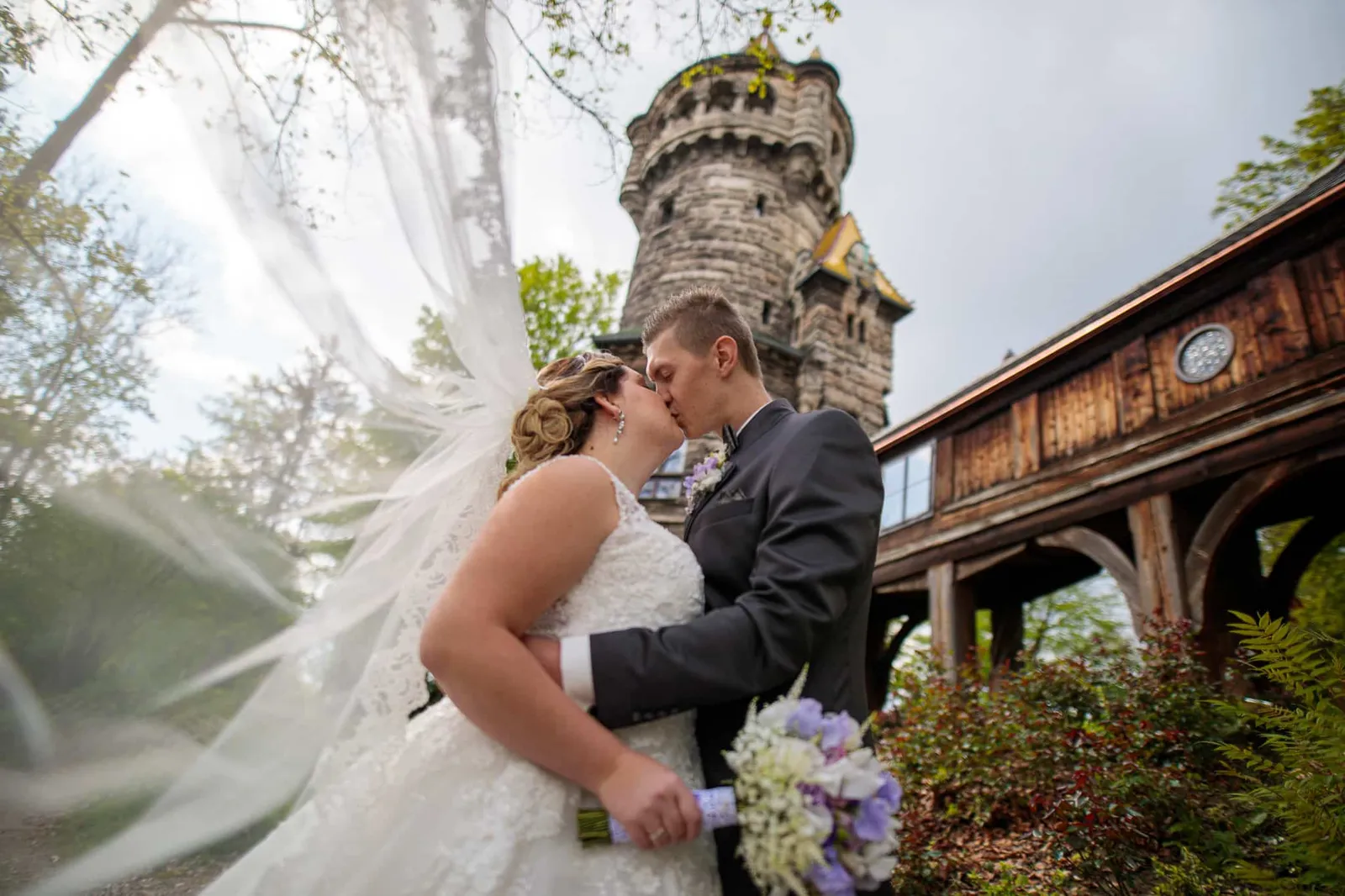 Hochzeitsfoto, Hochzeit Chris & Sarah – Mutterturm, Landsberg am Lech (Bild 1)