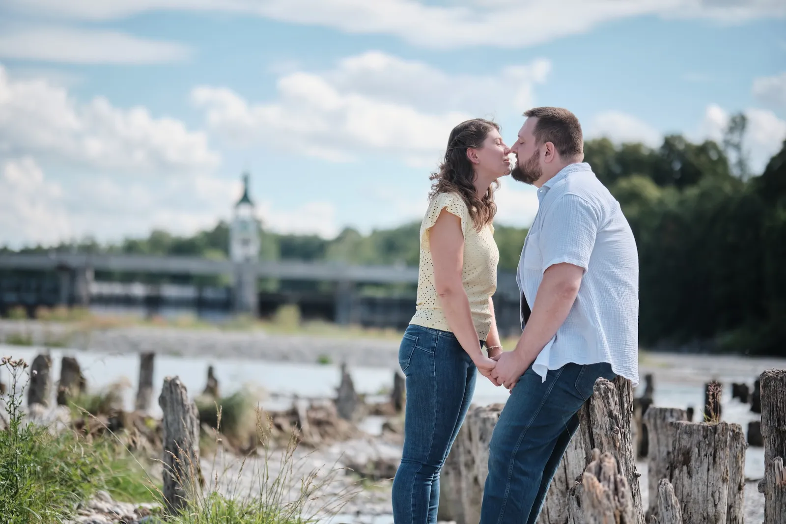Hochzeitsfoto, Hochzeit Matthias & Rebecca – Hochablass, Augsburg (Bild 1)