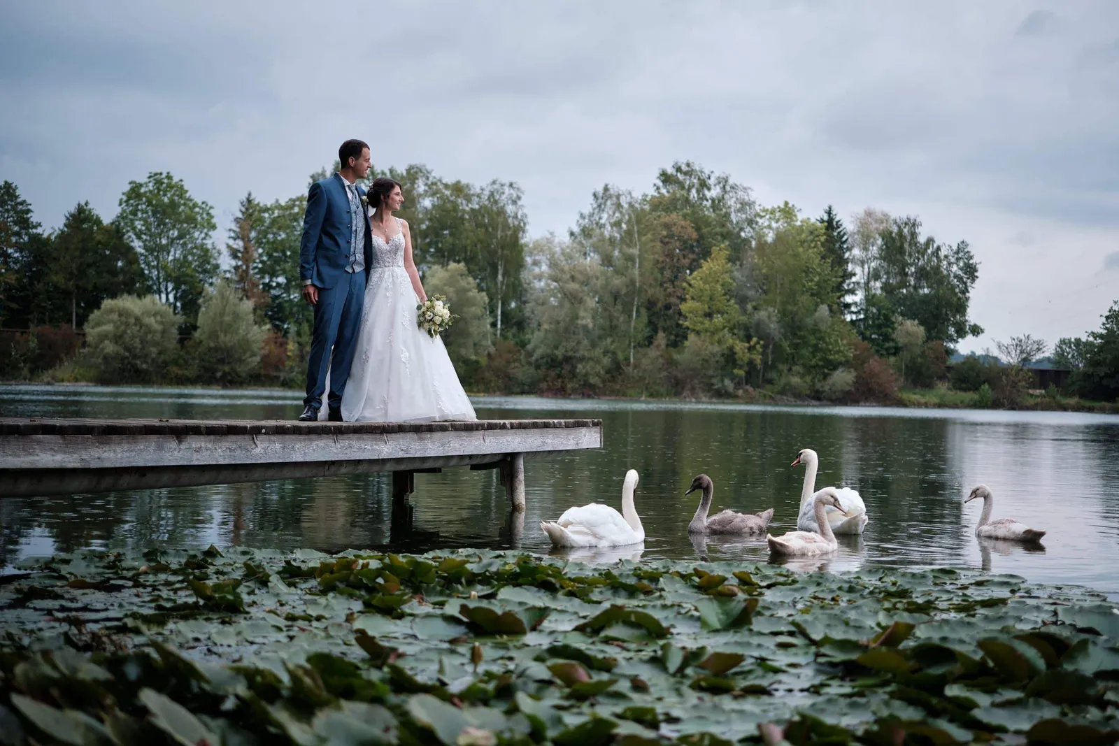 Hochzeitsfoto, Hochzeit Christina & Manuel – Gasthof Adler, Balzhausen (Bild 1)
