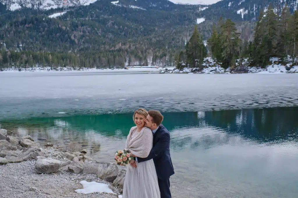 After Wedding Shooting am Eibsee mit Christina & Florian - Schlerege Fotografie