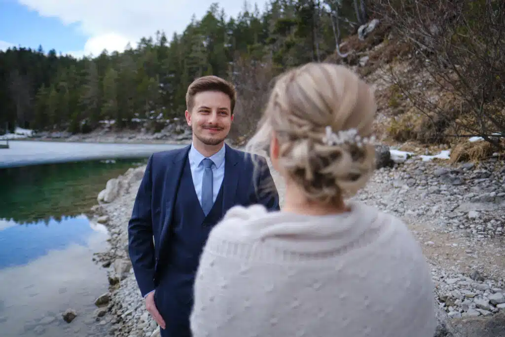 After Wedding Shooting am Eibsee mit Christina & Florian - Schlerege Fotografie