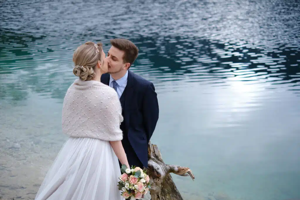 After Wedding Shooting am Eibsee mit Christina & Florian - Schlerege Fotografie